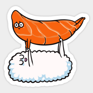 Acroyoga Sushi Sticker